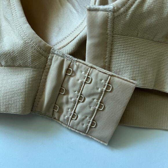 Truekind Daily Comfort Wirefree Shaper Shaping Bra Beige 3XL XXXL New - Picture 7 of 11